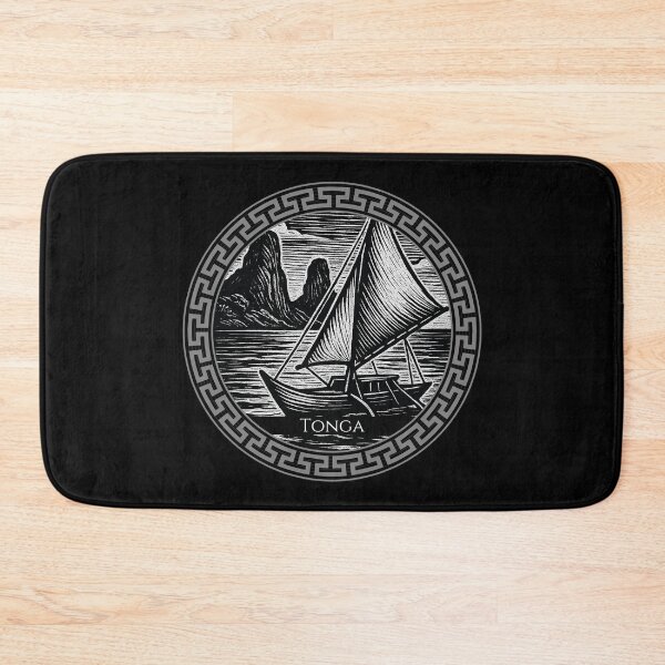 Item preview, Tonga Vintage Woodcut Art designed and sold by Thistle-TShop.