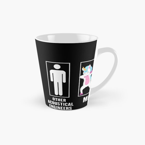 Aperçu de l'œuvre Funny Dabbing Unicorn Design for Aerospace Engineers Dad Husband Birthday Christmas Gift créée et vendue par theDrippers.