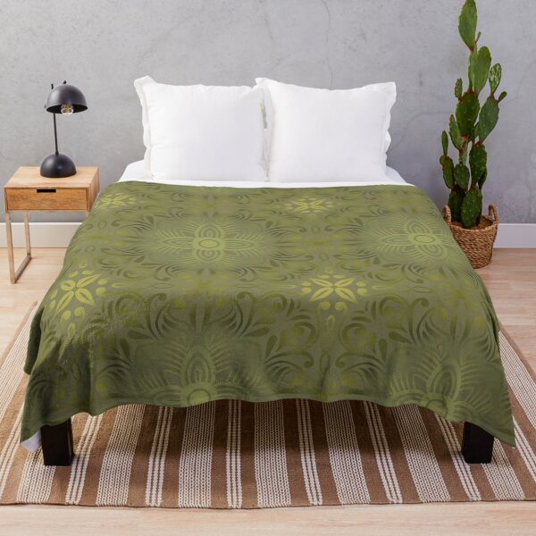 Item preview, Copy of Ornate Floral Damask Pattern – Decorative Vintage Inspired Botanical Design designed and sold by Rukhscreations.