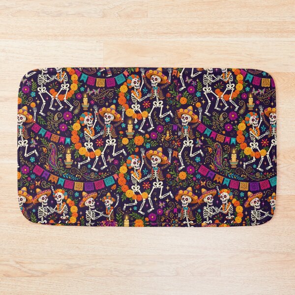 Item preview, Skeleton Soiree — Day of the Dead Pattern | Hashola Designs designed and sold by Hashola Designs.
