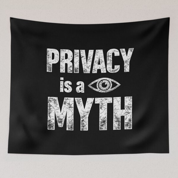 Item preview, Conspiracy Theory for Conspiracy Theorist Privacy Is A Myth Grunge Eye Gift designed and sold by Artycom.