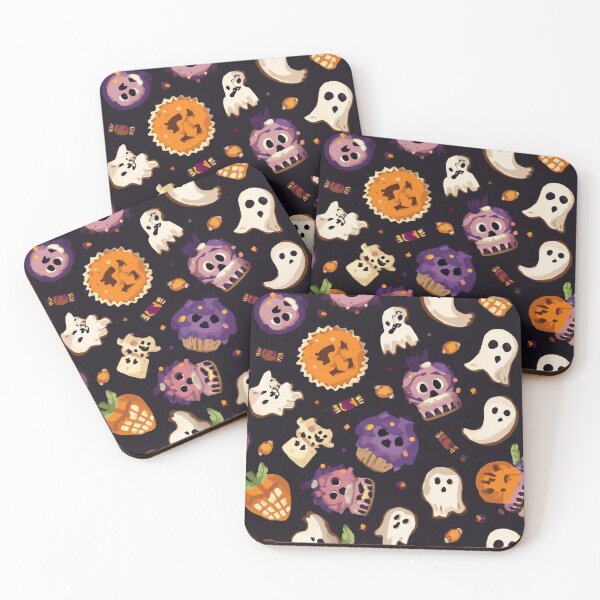 Item preview, Cute Halloween Pattern – Spooky Ghosts & Pumpkins designed and sold by AARA DESIGNS.