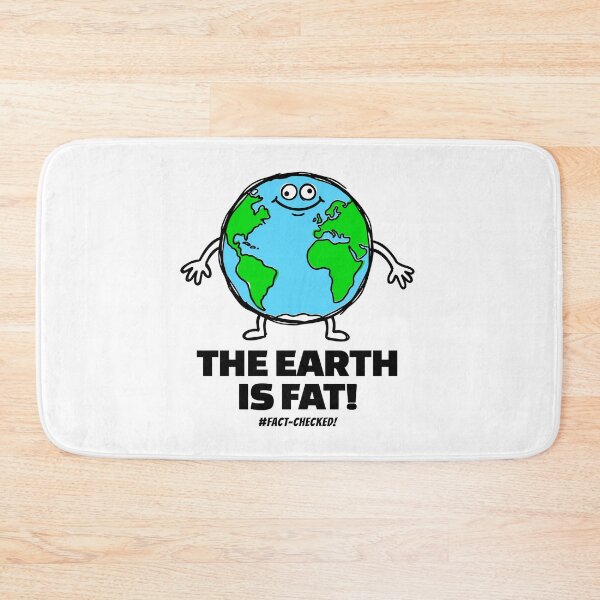 Item preview, The earth is fat - a hand-drawn picture of an obese Earth figure  designed and sold by I-dsgn.