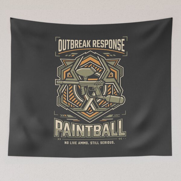 Item preview, Outbreak Response Unit Tactical Paintball Marker designed and sold by SplashTastic.