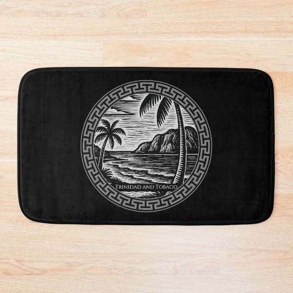 Item preview, Trinidad and Tobago Vintage Woodcut Art designed and sold by Thistle-TShop.