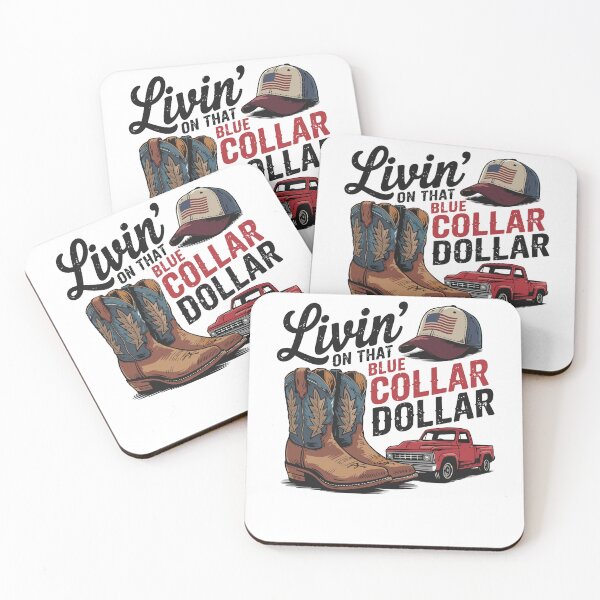 Item preview, Livin' on That Blue Collar Dollar Cowboy Pride designed and sold by RDGNR.