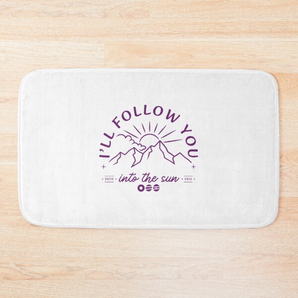 Item preview, BTS Inspired Album Lyrics Design Featuring 'I Will Follow You Into The Sun' designed and sold by Ranita-Triana.