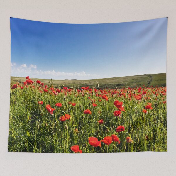 Artikelvorschau, Mohnfeld entworfen und verkauft von Terri Waters Photography & Design.