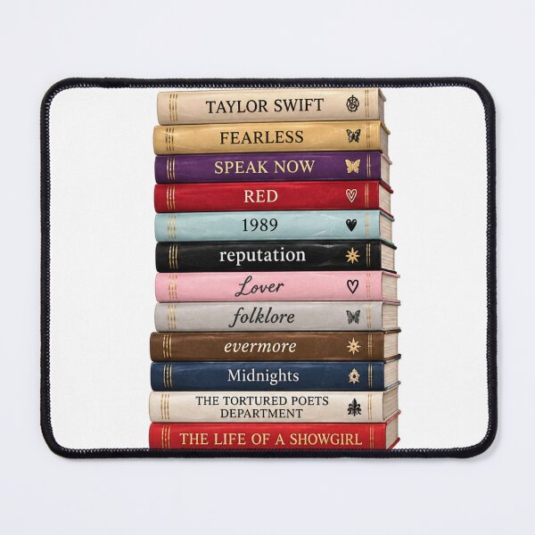 Item preview, taylor album eras book stack sticker - discography books, eras, aesthetic, taylor inspired sticker designed and sold by taylorvinyls.