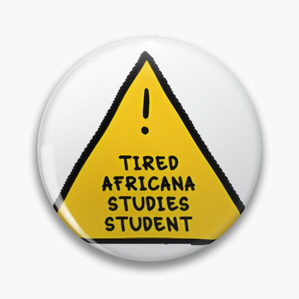 Item preview, Exhausted African Studies Student Funny Academic Design designed and sold by DeadFunny Designs.