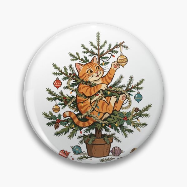 Artikelvorschau, Katze gegen Weihnachtsbaum: Der verlorene Baum entworfen und verkauft von FitEnvy.