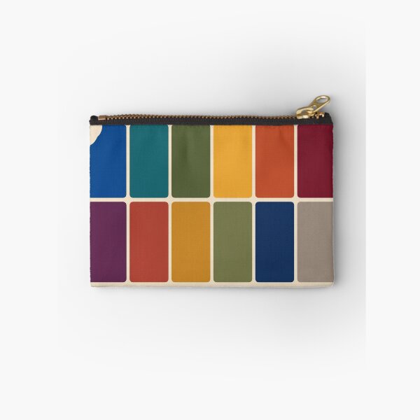Item preview, Paint Pan – Watercolor Artist Zipper Pouch designed and sold by astersgraphics.