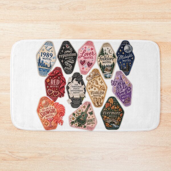 Item preview, Vintage Taylor Albums Eras Motel Magnets Vintage Music sticker pack designed and sold by taylorvinyls.