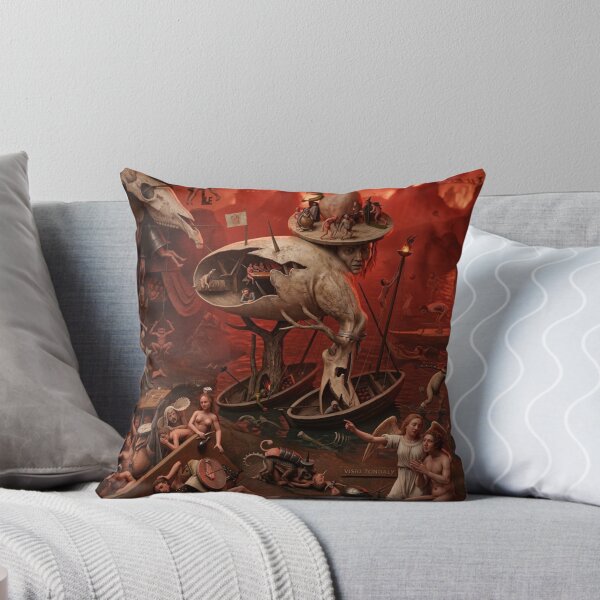 Aperçu de l'œuvre Peinture Visio Tondali de Jérôme Bosch version haute résolution 3D créée et vendue par Vintage Designs +.