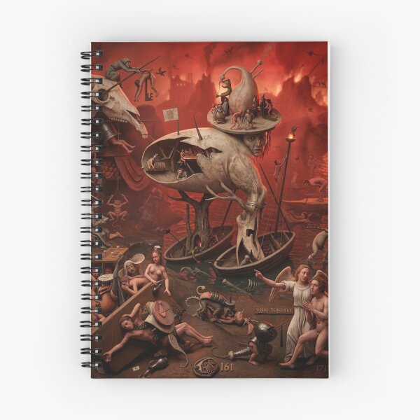 Item preview, Hieronymus Bosch's Visio Tondali painting Hi Res 3D version designed and sold by Vintage Designs +.