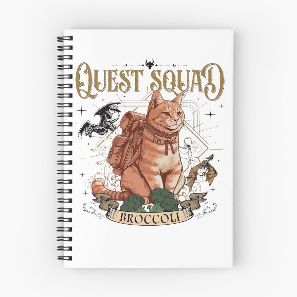 Item preview, Quest Squad Fantasy Cat Dragon Book Lover designed and sold by RDGNR.
