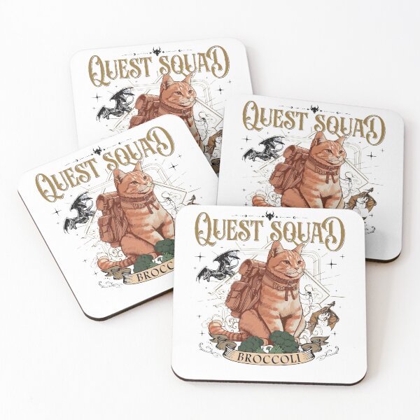 Item preview, Quest Squad Fantasy Cat Dragon Book Lover designed and sold by RDGNR.