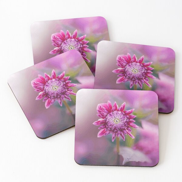 Item preview, Pink Dahlia Flower with Soft Focus designed and sold by Roamgrain Photos.