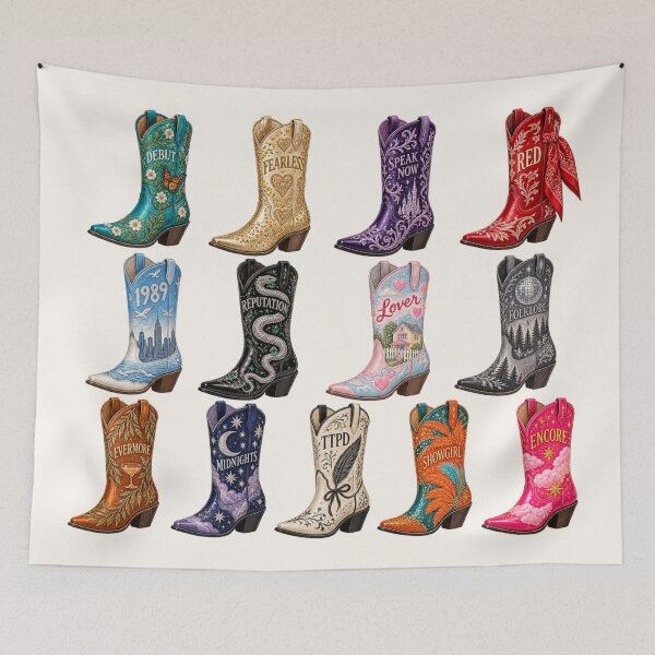 Item preview, The Eras Cowboy Boots  STICKER PACK BUNDLE designed and sold by taylorvinyls.