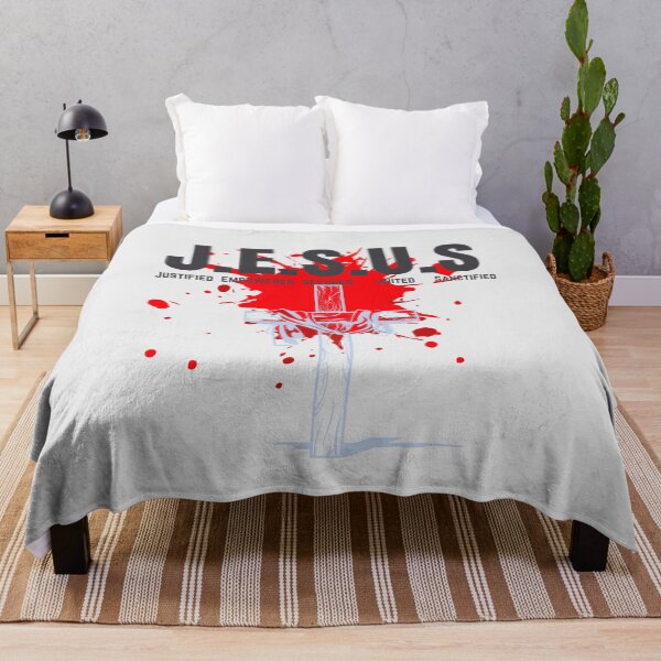 Item preview, Jesus Justified Christianity Mental Health Matters - Retirement Gifts for Husband - Gray designed and sold by Doiemacreations.