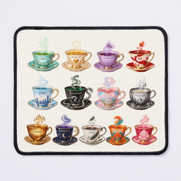 Item preview, The Eras Teacups STICKER PACK BUNDLE designed and sold by taylorvinyls.