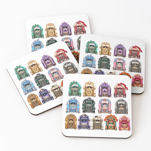 Item preview, Paquete de pegatinas de música vintage de la máquina de discos de las eras de los álbumes designed and sold by taylorvinyls.