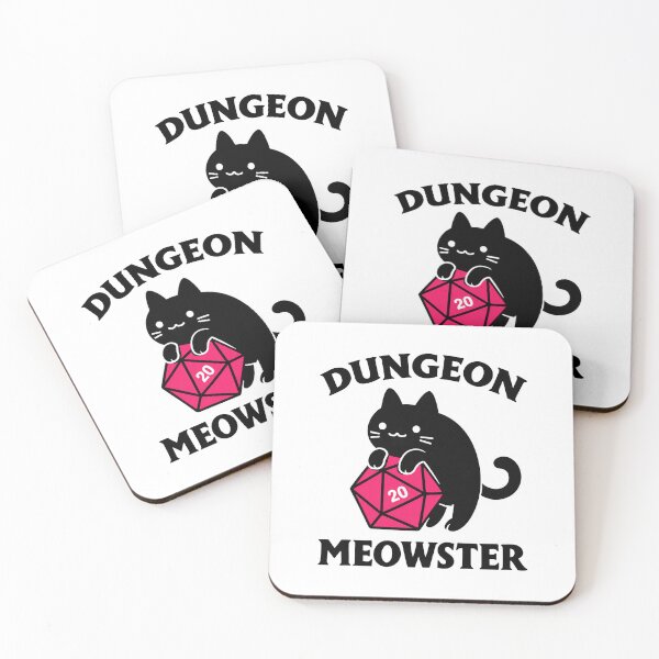 Artikelvorschau, Dungeon Meowster entworfen und verkauft von Gamify Store.
