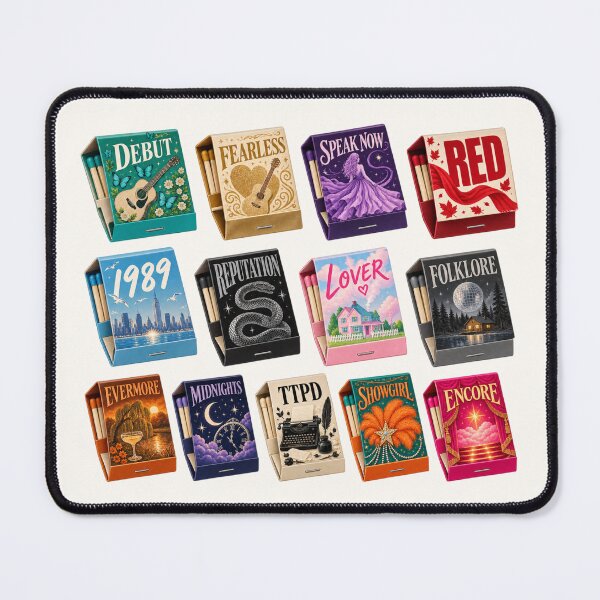 Item preview, the Eras Matchbooks STICKER PACK BUNDLE designed and sold by taylorvinyls.