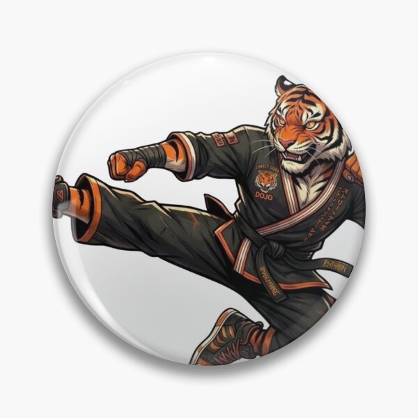Item preview, Fierce Martial Arts Tiger Flying Kick designed and sold by Gianlu1215.