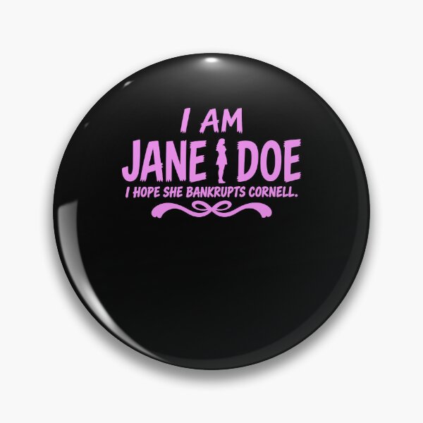 Item preview, Soy Jane Doe, declaración de protesta feminista de Cornell designed and sold by RDGNR.
