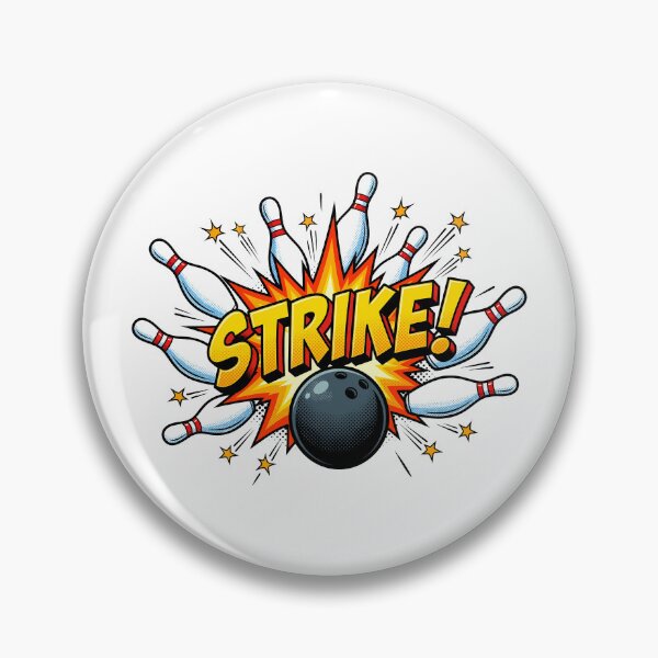 Item preview, Strike! – Funny Bowling Design for Bowling Lovers designed and sold by Sekla-Studio.