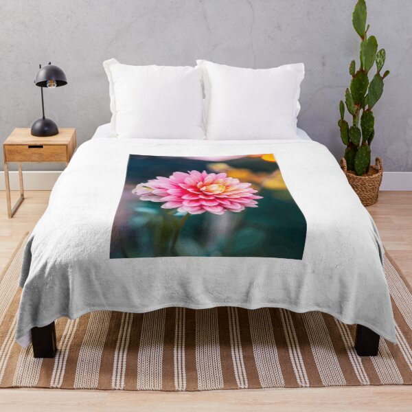 Item preview, Pink and White Dahlia Bloom designed and sold by Roamgrain Photos.