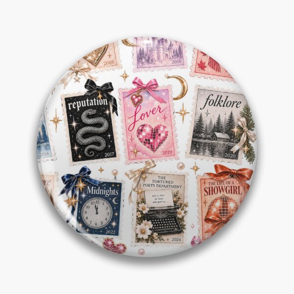 Item preview,  Album Eras Stamps STICKER PACK designed and sold by taylorvinyls.