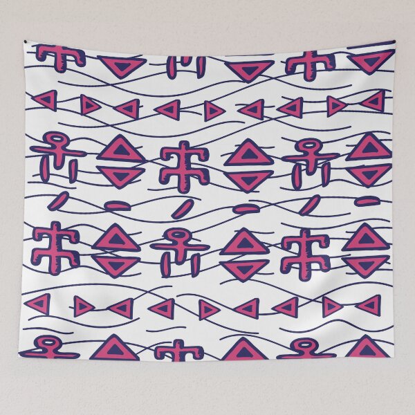 Item preview, African printed fabric – Bogolan patterns designed and sold by Wolagno.