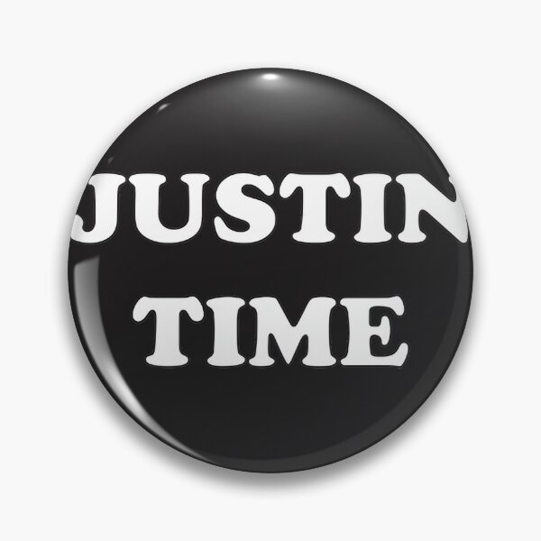 Item preview, Justin Time Inspirational Typography Design for Motivation and Productivity designed and sold by TNAFashionClub.