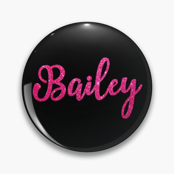 Item preview, Bailey Hot Pink Sparkly Personalised Name Design designed and sold by CamilasPrints.