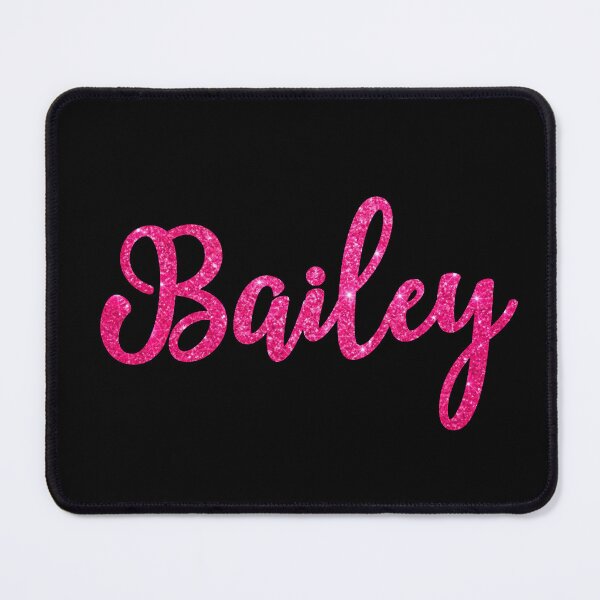 Item preview, Bailey Hot Pink Sparkly Personalised Name Design designed and sold by CamilasPrints.