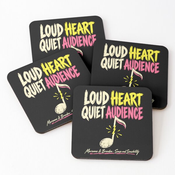 Item preview, Sense and Sensibility: Loud Heart Quiet Audience designed and sold by Fenay Designs.