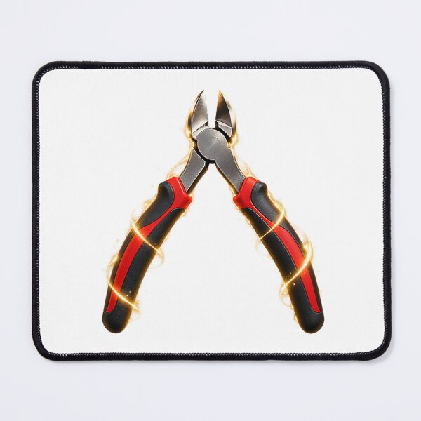 Item preview, Sacred Diagonal Cutting Pliers Illustration for Crafts and Electronics Enthusiasts designed and sold by luisgambino.