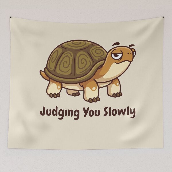 Item preview, Judgy Tortoise Judging You Slowly designed and sold by Rariks.