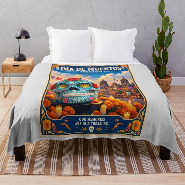 Item preview, Día de Muertos Mexico — A Treasure of Memories designed and sold by DibujandoPorfa.