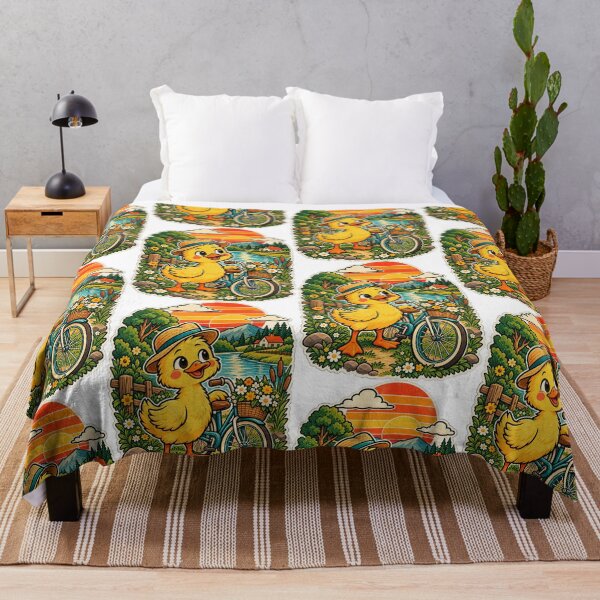 Item preview, Retro Duck Vintage Cute Countryside Animal designed and sold by SHRETAM CO..