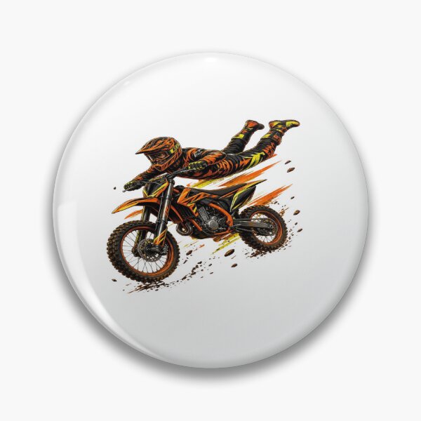 Artikelvorschau, Extreme FMX Superman Seat Grab Orange Motocross Dirt Bike Stunt T-Shirt entworfen und verkauft von Sushikidsntoddlers.