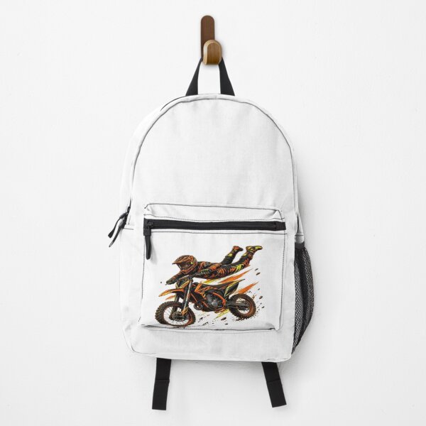 Item preview, Extreme FMX Superman Seat Grab Orange Motocross Dirt Bike Stunt T-Shirt designed and sold by Sushikidsntoddlers.
