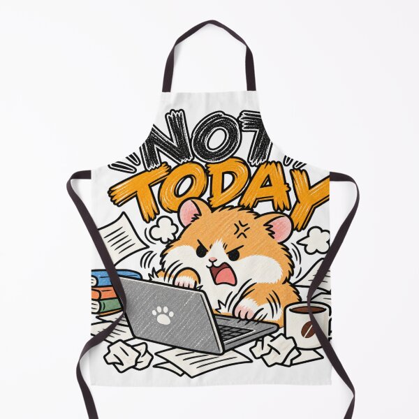 Item preview, Not Today Angry Hamster designed and sold by Moonya26.