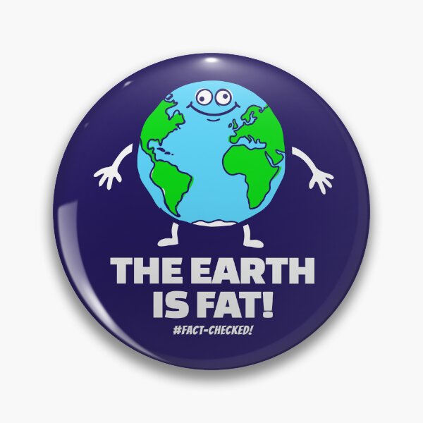 Item preview, The earth is fat! - a hand-drawn picture of an obese Earth figure  designed and sold by I-dsgn.