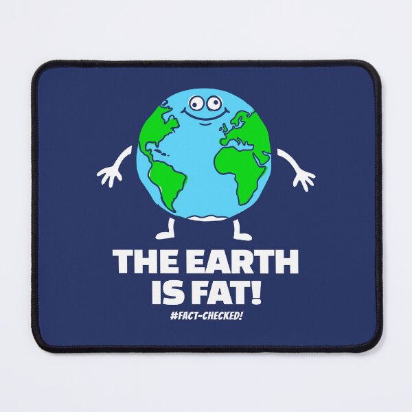 Item preview, The earth is fat! - a hand-drawn picture of an obese Earth figure  designed and sold by I-dsgn.