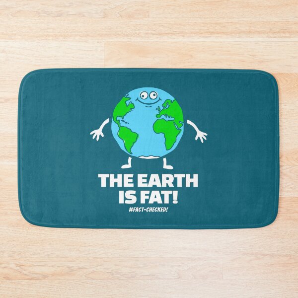 Item preview, The earth is fat! - a hand-drawn picture of an obese Earth figure  designed and sold by I-dsgn.