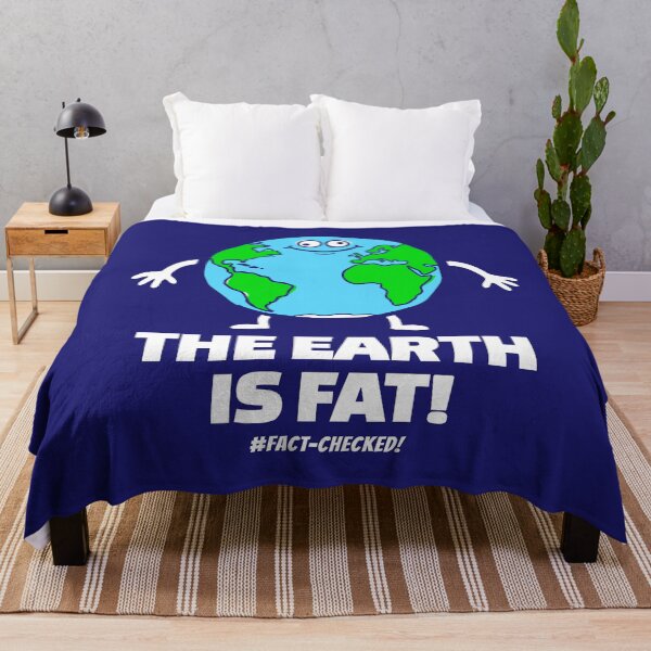 Item preview, The earth is fat! - a hand-drawn picture of an obese Earth figure designed and sold by I-dsgn.