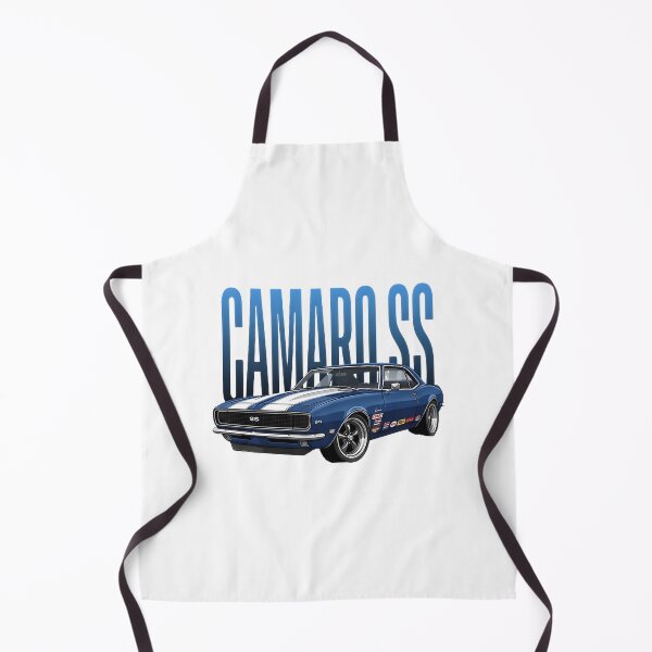 Item preview, Blue Chevrolet Camaro SS Classic American Muscle Car Vector Art Design designed and sold by jaxdragnil.